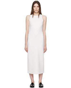 MM by Max Mara White Mammola Midi Dress - Black