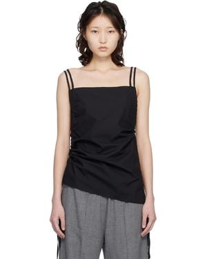 Baserange Pictorial Strap Camisole - Black