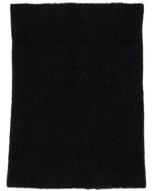 Rick Owens Tower Tube Scarf - Black