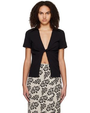 Third Form Waffle Twist T-Shirt - Black