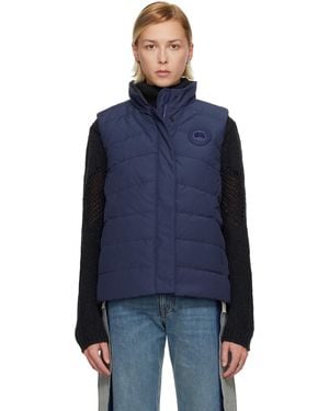 Canada Goose Freestyle Tonal Label Vest - Blue