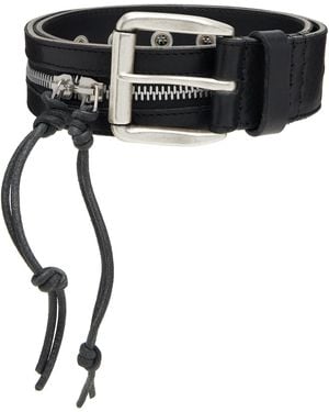 Our Legacy Zipped Belt - Black