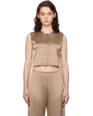 Leset Barb Crewneck Vest - Multicolour