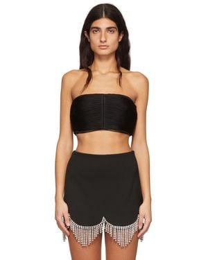 Alexander Wang Black Nylon Tank Top