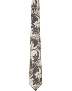 Paul Smith Khaki Vintage Fruit Tie - Metallic