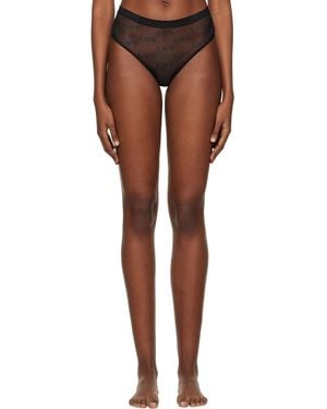 Balenciaga Black Slip Briefs