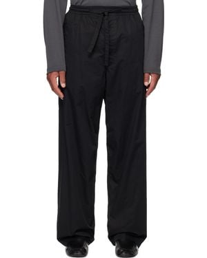Lemaire ブラック Pyjama トラウザーズ