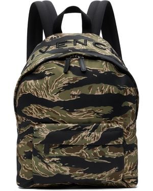 Givenchy カーキ Essential U バックパック - ブラック