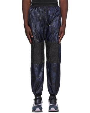 OVER OVER Panelled Track Trousers - Blue