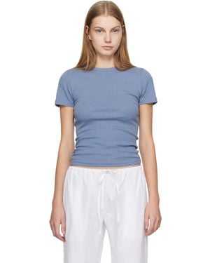 Matteau Rib Baby T-Shirt - Blue