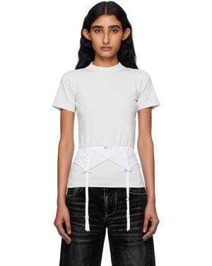 Balenciaga オフホワイト Lingerie Tシャツ