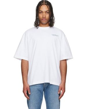 Off-White c/o Virgil Abloh Moon Arrow S/S Skate T-Shirt - White