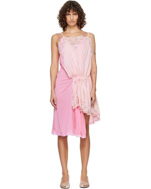 August Barron Double Nightgown Minidress - Pink