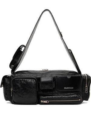 Balenciaga Small Superbusy Sling Bag - Black