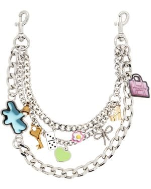 Marc Jacobs 'The Shoulder Strap' Bag Chain - Metallic