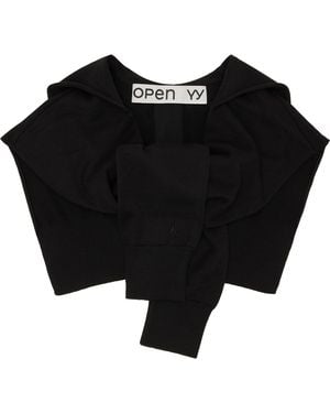 OPEN YY Hoodie Sleeve Layer Hood - Black