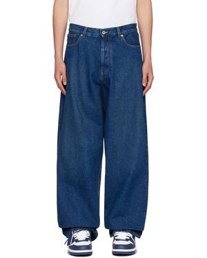 Off-White c/o Virgil Abloh Off- ブルー Arr ルーズジーンズ