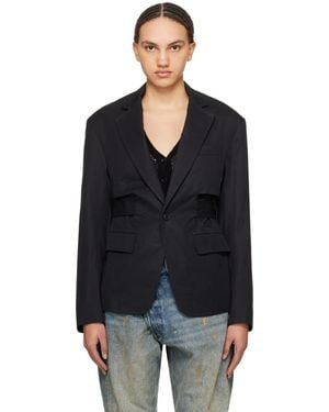 R13 Oversized Blazer - Black