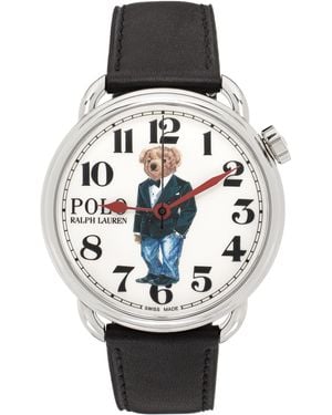 Polo Ralph Lauren Bear Denim Tux Watch - Black