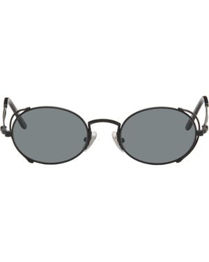 Jean Paul Gaultier ブラック 'The 55-3175' サングラス