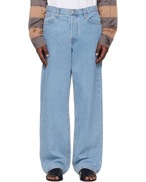 Dries Van Noten Loose Fit Jeans - Blue