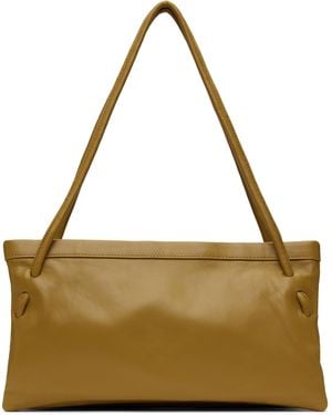 BY FAR タン Hannah Lamb Nappa Leather バッグ - メタリック