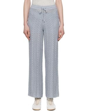 Holzweiler Kelp Crochet Pants - Black
