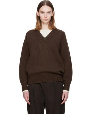 NOTHING WRITTEN Pound Alpaca Jumper - Brown