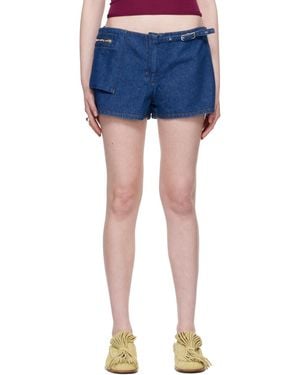 GIMAGUAS Nicky Denim Shorts - Blue