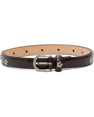 mfpen Ceinture Brune En Cuir - Marron