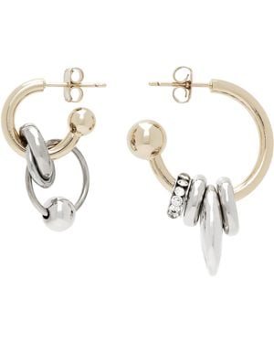 Justine Clenquet Aimee Earrings - White