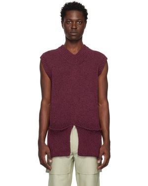 T/SEHNE Ssense Exclusive Vest - Purple