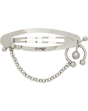 Justine Clenquet Holly Hair Clip - Metallic