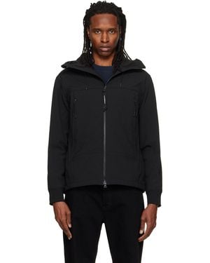C.P. Company C.P. Shell-R Goggle Jacket - Black