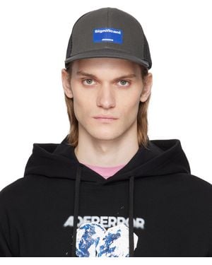 Adererror Sig; 'Significant' Tag 01 Cap - Black