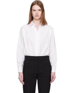 Max Mara Mxmaere Bodysuit - White