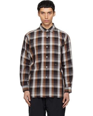 Nanamica Regular Collar Wind Shirt - Black