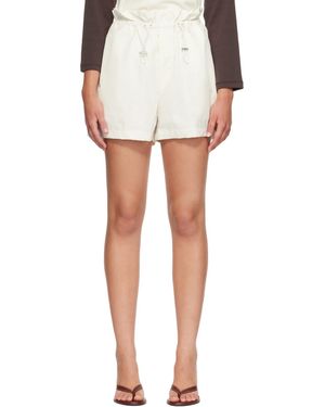 Agolde Short Lydia Blanc