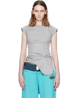Ans Dostoevner Rompers T-Shirt - Blue