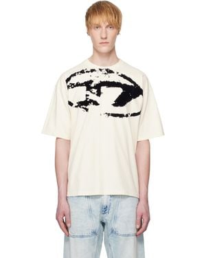 DIESEL オフホワイト T-Boxt-N14 Tシャツ - マルチカラー