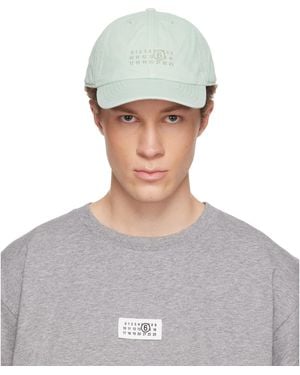 MM6 by Maison Margiela Embroidered Logo Cap - Grey