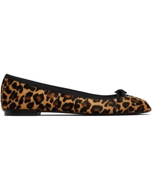 Repetto Tan Cendrillon Ballerina Flats - Black