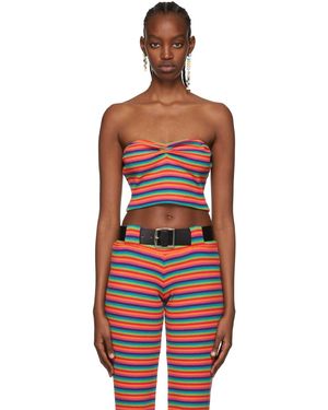 Anna Sui Ssense Exclusive Multicolor Tube Top