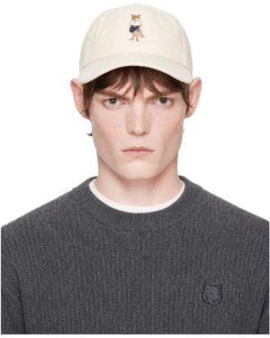 Maison Kitsuné Off- Dressed Fox Cap - Blue
