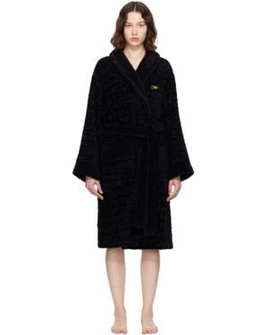 Versace Medusa '95 Bathrobe - Black