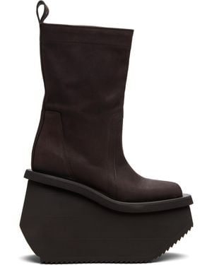 Rick Owens Concordians Factory Boots - Black