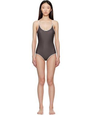 Caro Editions Bellini Bikini Edition Bow Swimsuit - Black