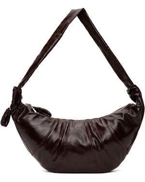 Lemaire Large Croissant Bag - Brown
