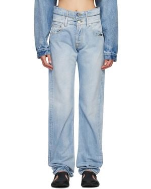 VTMNTS Double Waist Jeans - Blue