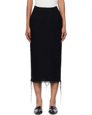 GIA STUDIOS Thalia Midi Skirt - Black